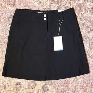 Nike Modern Rise Women's Black Golf Skirt NWT